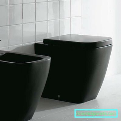 Црни тоалетни чинии: модерен дизајн трендови
