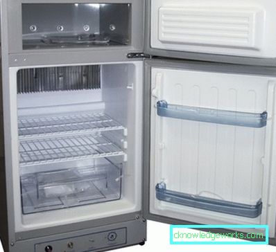 Гас модел на фрижидер