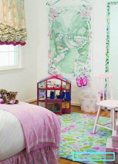 Како да се опреми детска соба - изборот на боја