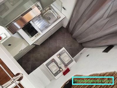 293-Кујна 7 квадратни. м - 89 фотографии од идеи