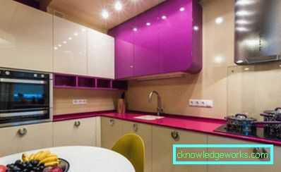 293-Кујна 7 квадратни. м - 89 фотографии од идеи