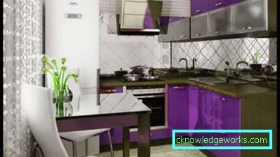 293-Кујна 7 квадратни. м - 89 фотографии од идеи