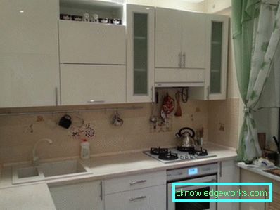 293-Кујна 7 квадратни. м - 89 фотографии од идеи