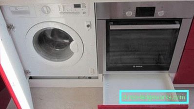 Кујна со машина за перење - карактеристики