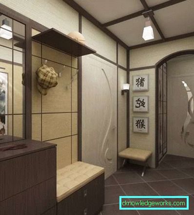 Јапонски стил сала - фото идеи за дизајн