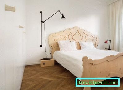 191-скандинавски спалня - 120 фотографии