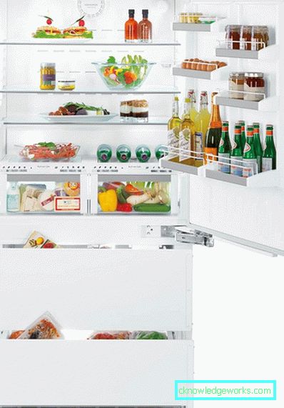 Вграден фрижидер Рамо до рамо